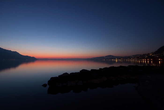 Coucher soleil Montreux - 023